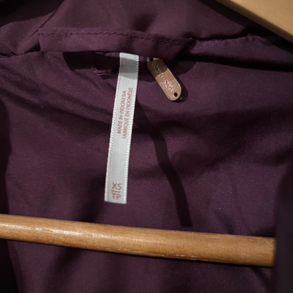 Free People Purple Chevron Ski Puffer Jacket  XS - Picture 3 of 4